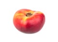 Fresh flat peach Royalty Free Stock Photo
