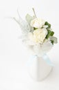 Fresh flower bouquet in vase Royalty Free Stock Photo