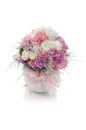 Fresh flower bouquet in vase Royalty Free Stock Photo