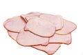 Fresh folded ham Royalty Free Stock Photo