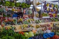Fresh Food market, Scarborough, Tobago Royalty Free Stock Photo