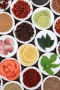 Fresh Food Seasoning Royalty Free Stock Photo