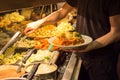 Fresh Food -Traditional Irish Carvery Pub Royalty Free Stock Photo