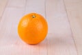 Fresh four orange on wood table