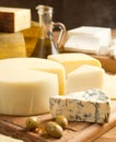 fresh french cheese Royalty Free Stock Photo
