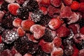 Fresh frozen fruit Royalty Free Stock Photo
