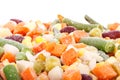 Fresh frozen vegetables