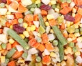 Fresh frozen vegetables