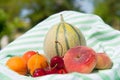 Fresh fruit assortment Royalty Free Stock Photo