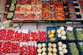 Fresh Fruit in Boxes at Greek Shop