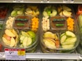 Fresh Fruit and Cheese Tray at a Publix Grocery Store