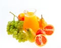 Fresh fruit juice Royalty Free Stock Photo