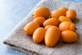 Fresh Fruit Kumquat / Cumquat on a Sack