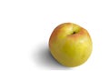 Large ripe Apple on a white background