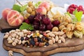 Fresh fruit and nut platter