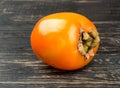 Fresh fruit persimmon Royalty Free Stock Photo