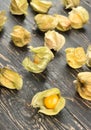 Fresh fruit physalis Royalty Free Stock Photo