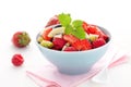 Fresh fruit salad Royalty Free Stock Photo