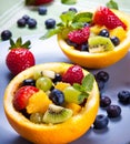 Fresh fruit salad