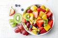 Fresh fruit salad Royalty Free Stock Photo