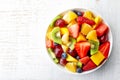 Fresh fruit salad Royalty Free Stock Photo