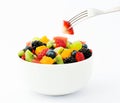 Fresh fruit salad mix Royalty Free Stock Photo