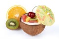 Fresh fruit salad. Royalty Free Stock Photo