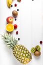 Fresh fruit on the table