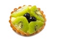 Fresh fruit tart Royalty Free Stock Photo