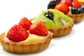 Fresh fruit tart Royalty Free Stock Photo