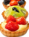 Fresh fruit tart Royalty Free Stock Photo