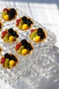 Fresh fruit tart Royalty Free Stock Photo