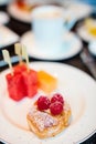 Fresh Fruit Tart Royalty Free Stock Photo