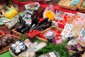 Fresh fruit and vegetable stand in osaka ,japan Royalty Free Stock Photo