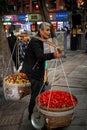 Fresh fruit vendor, Chongqing China