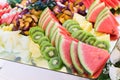 Fresh fruit, wedding buffet