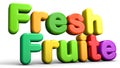 Fresh Fruite 3D