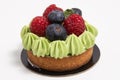 Fresh fruits bowl cake