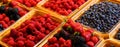 Fresh Fruits in farmer market. Royalty Free Stock Photo