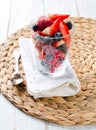 Fresh fruits salad