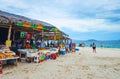 Fresh fruits and snacks on Khai Nok island, Phuket, Thailand