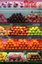 Fresh fruits are sold in supermarkets solo Central Java Indonesia.