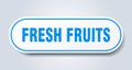 fresh fruits sticker.