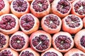 Fresh fruits on a Turkish market. Istanbul, Turkey. Royalty Free Stock Photo