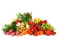 Fresh fruits and vegetables