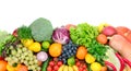 Fresh fruits and vegetables Royalty Free Stock Photo
