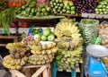 Fresh fruits and vegetables at the market in Manila, Philippines