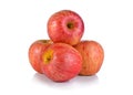 Fresh gala apples Royalty Free Stock Photo