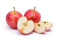 Fresh gala apples Royalty Free Stock Photo