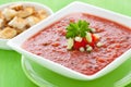 Fresh gazpacho Royalty Free Stock Photo